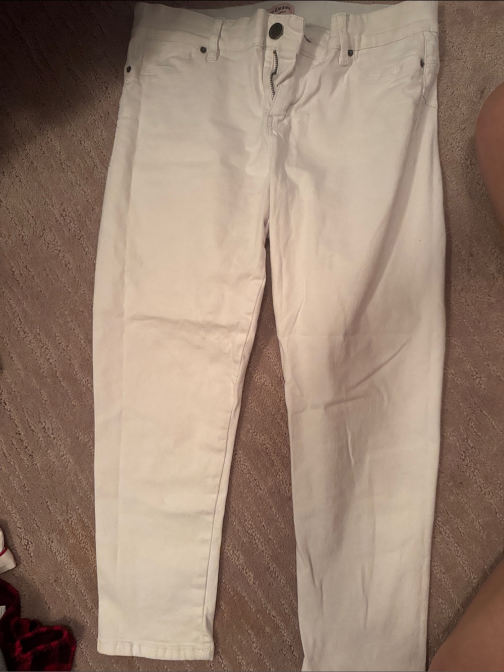 Juicy Couture White Skinny Jeans for Women